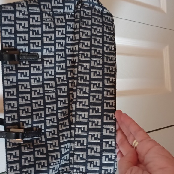 Fendi Blue and Silver Zucchino Bag - Picture 7 of 7